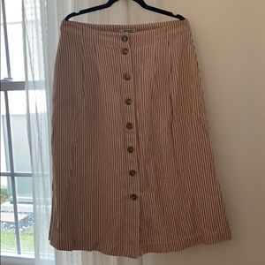 Striped skirt from madewell